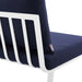 Riverside Outdoor Patio Aluminum Armless Chair | Bohemian Home Decor