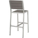 Shore Outdoor Patio Aluminum Armless Bar Stool | Bohemian Home Decor