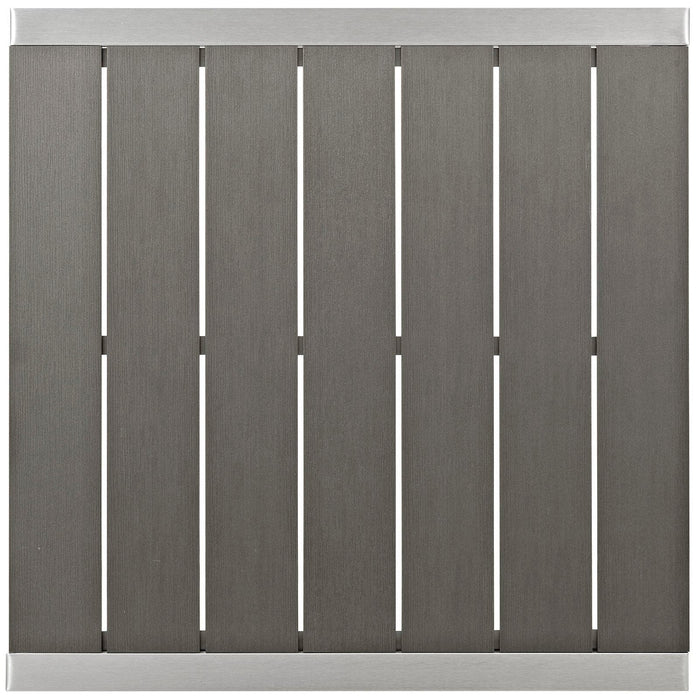 Shore Outdoor Patio Aluminum Bar Table | Bohemian Home Decor