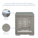 Aura Outdoor Patio Wicker Rattan Side Table | Bohemian Home Decor