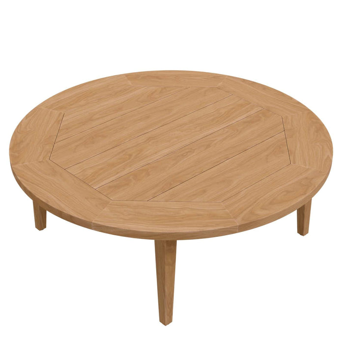 Brisbane Teak Wood Outdoor Patio Coffee Table | Bohemian Home Decor