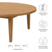 Brisbane Teak Wood Outdoor Patio Coffee Table | Bohemian Home Decor