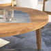 Brisbane Teak Wood Outdoor Patio Coffee Table | Bohemian Home Decor