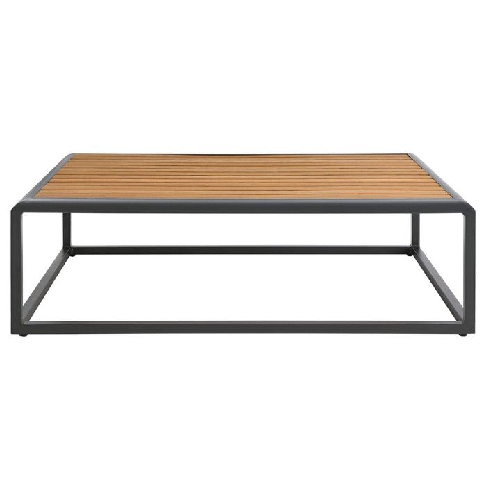 Stance Outdoor Patio Aluminum Coffee Table | Bohemian Home Decor