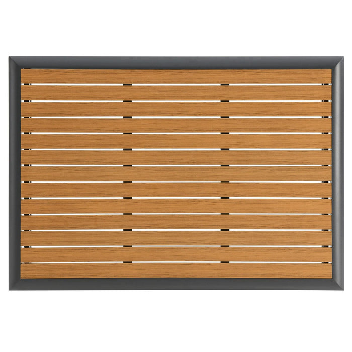 Stance Outdoor Patio Aluminum Coffee Table | Bohemian Home Decor