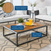 Stance Outdoor Patio Aluminum Coffee Table | Bohemian Home Decor