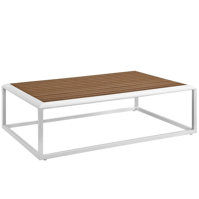 Stance Outdoor Patio Aluminum Coffee Table | Bohemian Home Decor