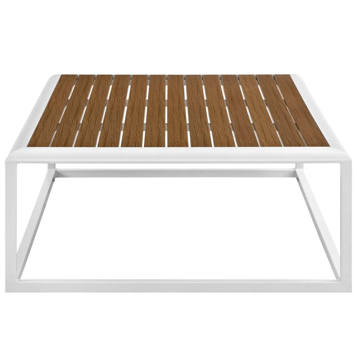 Stance Outdoor Patio Aluminum Coffee Table | Bohemian Home Decor