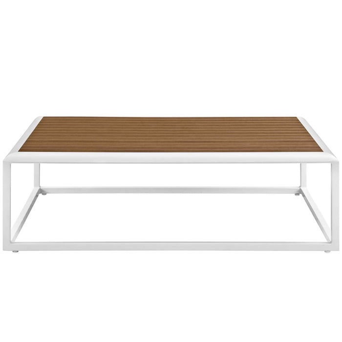 Stance Outdoor Patio Aluminum Coffee Table | Bohemian Home Decor