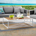 Stance Outdoor Patio Aluminum Coffee Table | Bohemian Home Decor