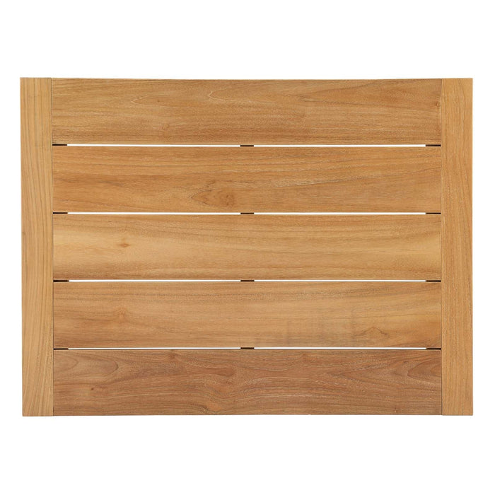 Upland Outdoor Patio Wood Coffee Table | Bohemian Home Decor