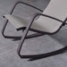 Traveler Rocking Outdoor Patio Mesh Sling Lounge Chair | Bohemian Home Decor