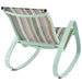 Traveler Rocking Outdoor Patio Mesh Sling Lounge Chair | Bohemian Home Decor