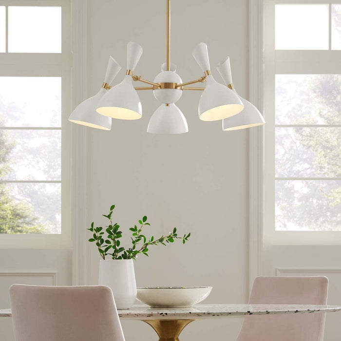 Declare 5-Light 6" Arm Pendant | Bohemian Home Decor