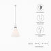 Starlight 1-Light Pendant Light | Bohemian Home Decor