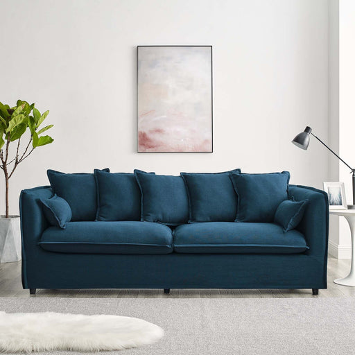 Avalon Slipcover Fabric Sofa | Bohemian Home Decor