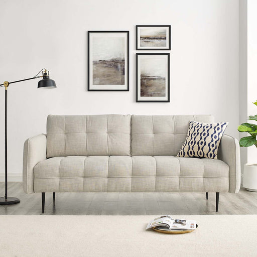 Cameron Tufted Fabric Sofa | Bohemian Home Decor