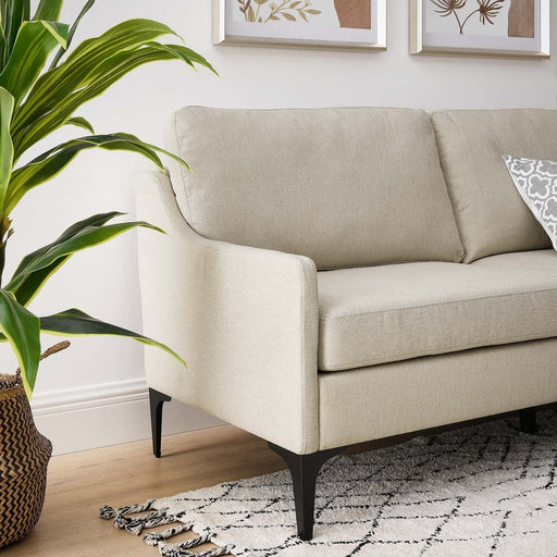 Corland Upholstered Fabric Sofa | Bohemian Home Decor