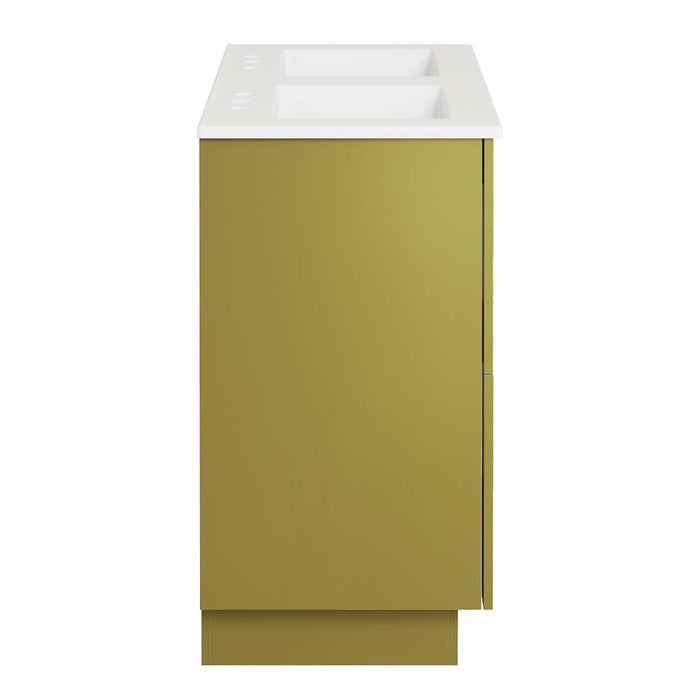 Quantum 48" Double Sink Bathroom Vanity
