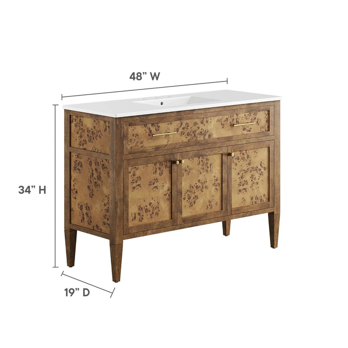 Elysian 48" Double Sink Bathroom Vanity