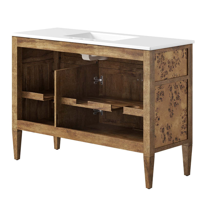 Elysian 48" Double Sink Bathroom Vanity
