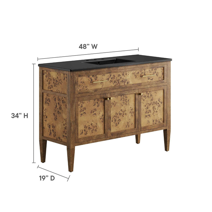 Elysian 48" Double Sink Bathroom Vanity