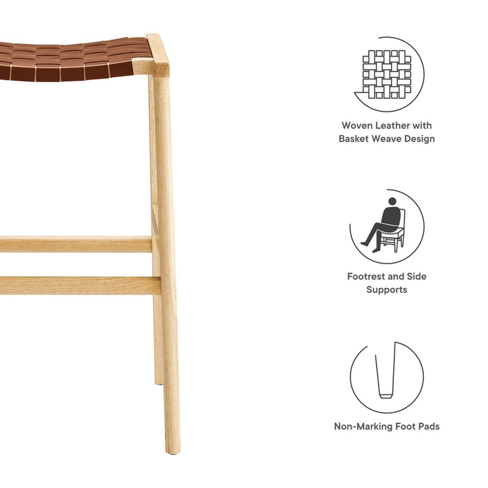 Saorise Wood Bar Stool - Set of 2 I