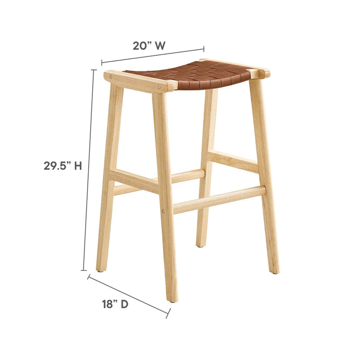 Saorise Wood Bar Stool - Set of 2 I