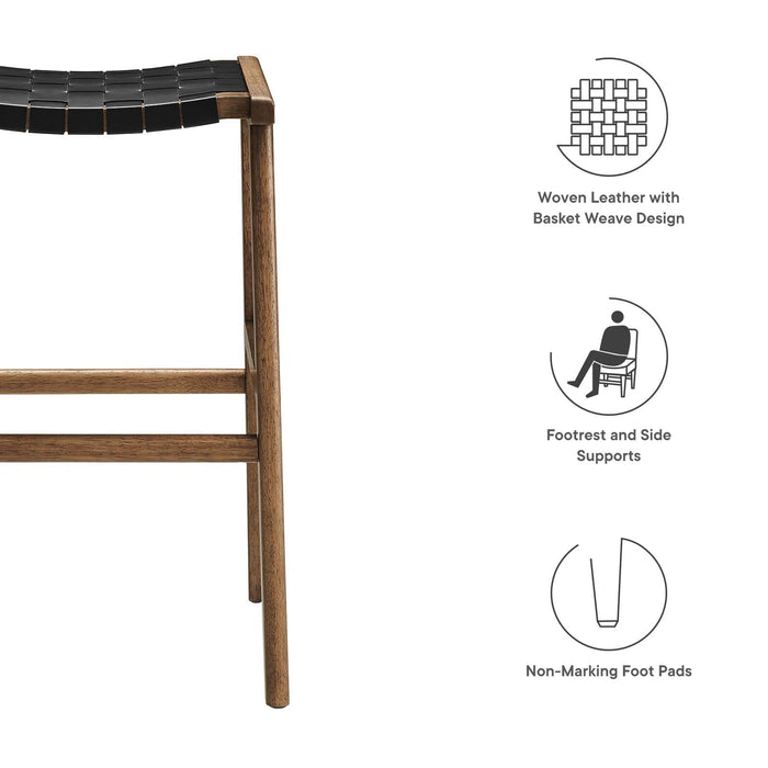 Saorise Wood Bar Stool - Set of 2 I