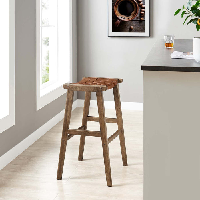Saorise Wood Bar Stool - Set of 2 I