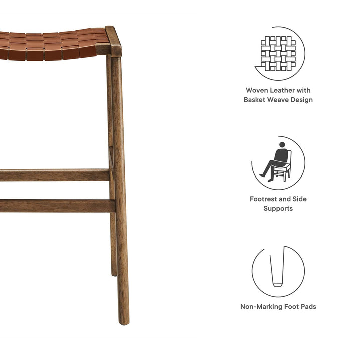 Saorise Wood Bar Stool - Set of 2 I