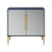 Casey Accent Cabinet with 2 Mirror Doors | Bohemian Home Decor