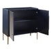 Casey Accent Cabinet with 2 Mirror Doors | Bohemian Home Decor
