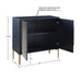 Casey Accent Cabinet with 2 Mirror Doors | Bohemian Home Decor