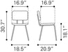 Boston Dining Chair (Set of 2) | Bohemian Home Decor
