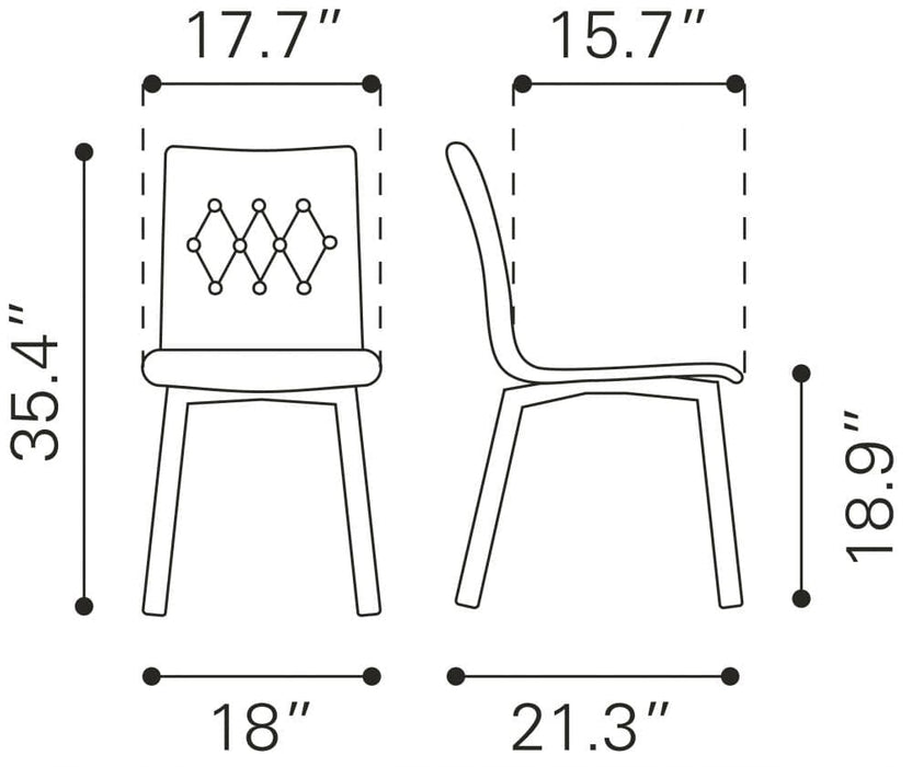 Orebro Dining Chair (Set of 2) | Bohemian Home Decor