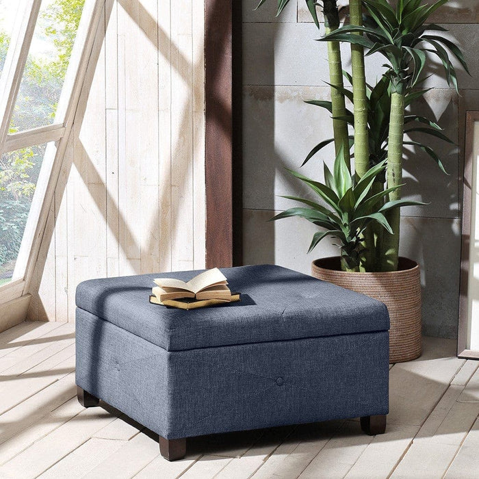 Aspen Soft Close Storage Ottoman | Bohemian Home Decor