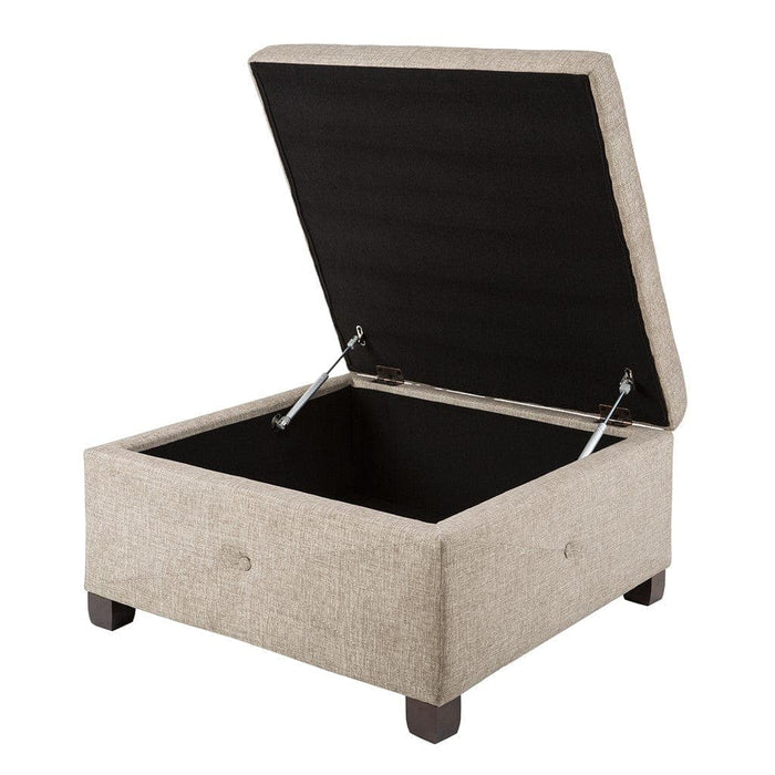 Aspen Soft Close Storage Ottoman | Bohemian Home Decor
