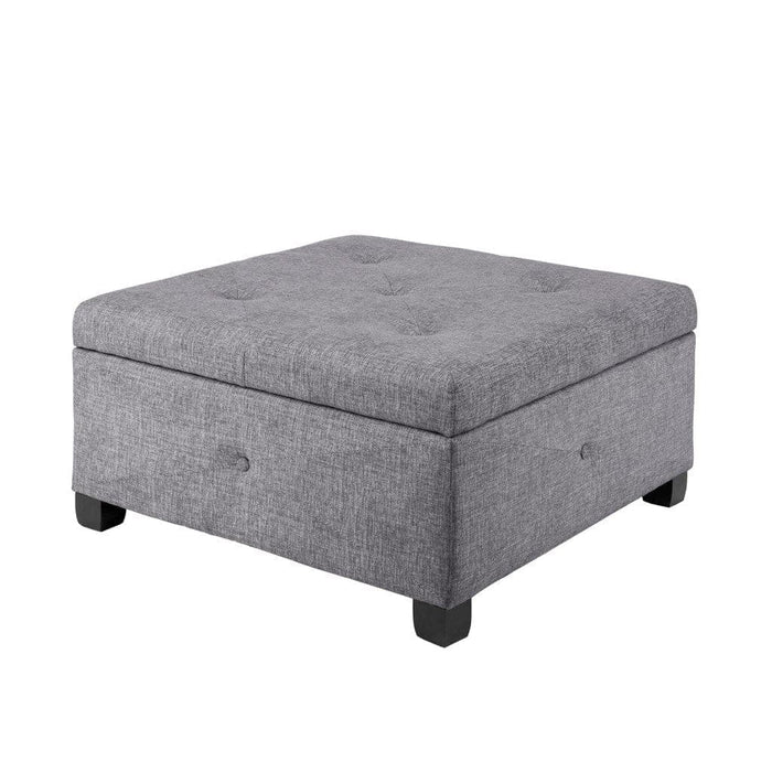 Aspen Soft Close Storage Ottoman | Bohemian Home Decor