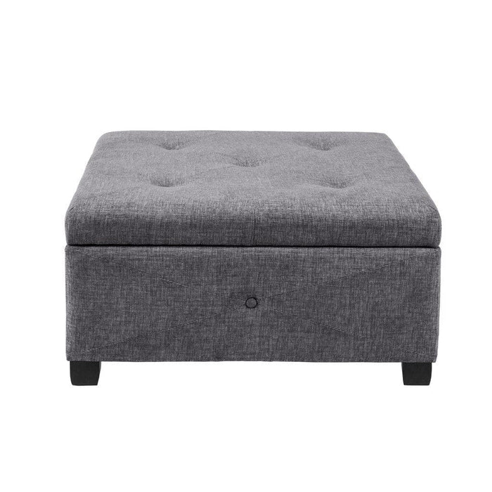 Aspen Soft Close Storage Ottoman | Bohemian Home Decor
