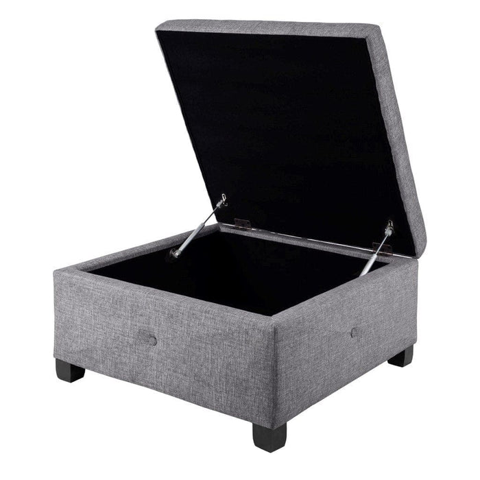 Aspen Soft Close Storage Ottoman | Bohemian Home Decor
