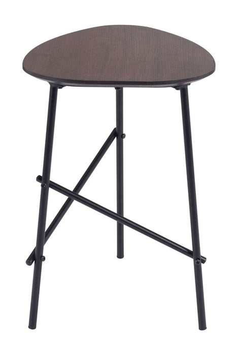 Ireland Side Table Dark Brown & Black | Bohemian Home Decor