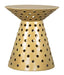 Side Table Proton Side Table Gold Gold -Free Shipping by Bohemian Home Decor