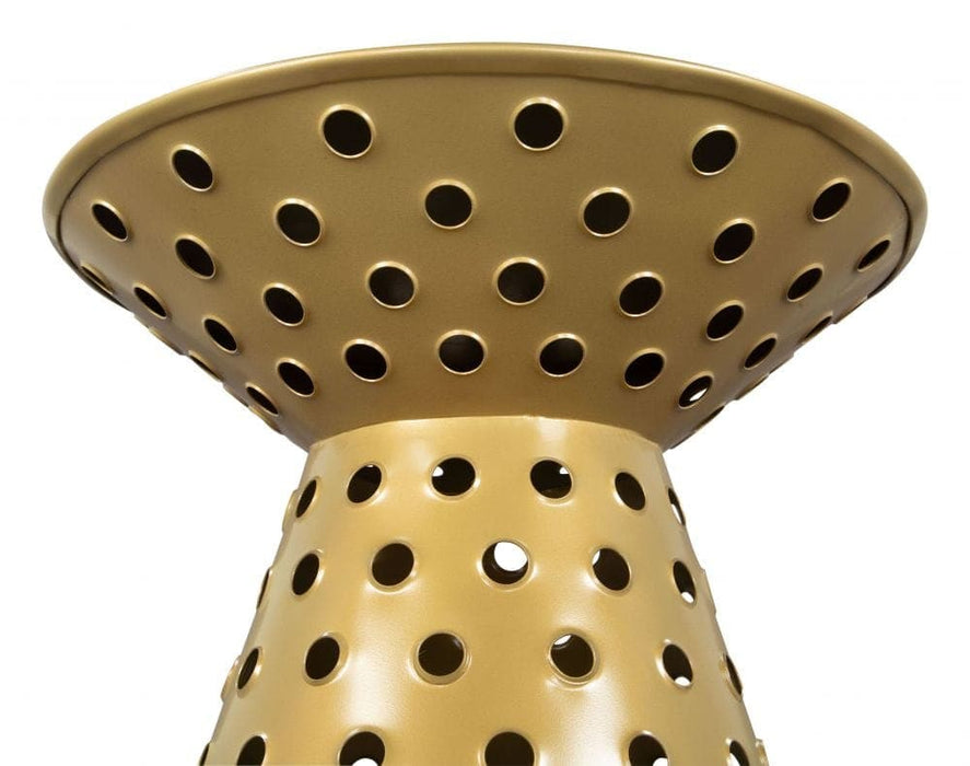 Proton Side Table Gold | Bohemian Home Decor