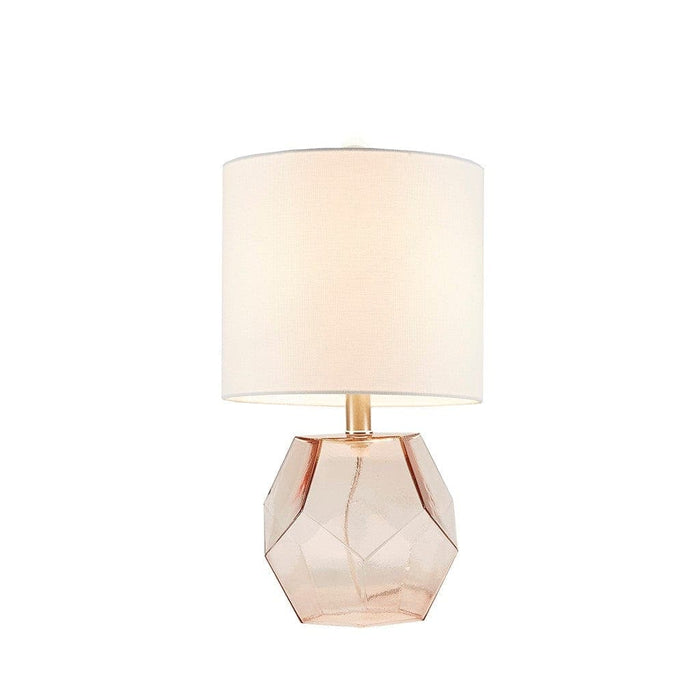 Bella Geometric Glass Table Lamp | Bohemian Home Decor