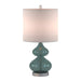 Ellipse Curved Glass Table Lamp, Set of 2 | Bohemian Home Decor
