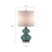 Ellipse Curved Glass Table Lamp, Set of 2 | Bohemian Home Decor