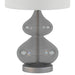 Ellipse Curved Glass Table Lamp, Set of 2 | Bohemian Home Decor
