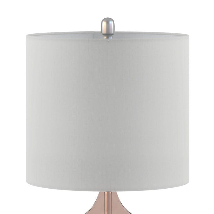 Table Lamp Ellipse Curved Glass Table Lamp, Set of 2 -Free Shipping by Bohemian Home Decor